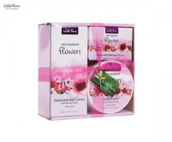 Wild Ferns 帕氏 天然花卉礼盒 3件套(护手霜 100ml+身体润肤膏 195ml+润肤皂 125g) Wild Ferns 帕氏 天然花卉礼盒 3件套(护手霜 100ml+身体润肤膏 195ml+润肤皂 125g)